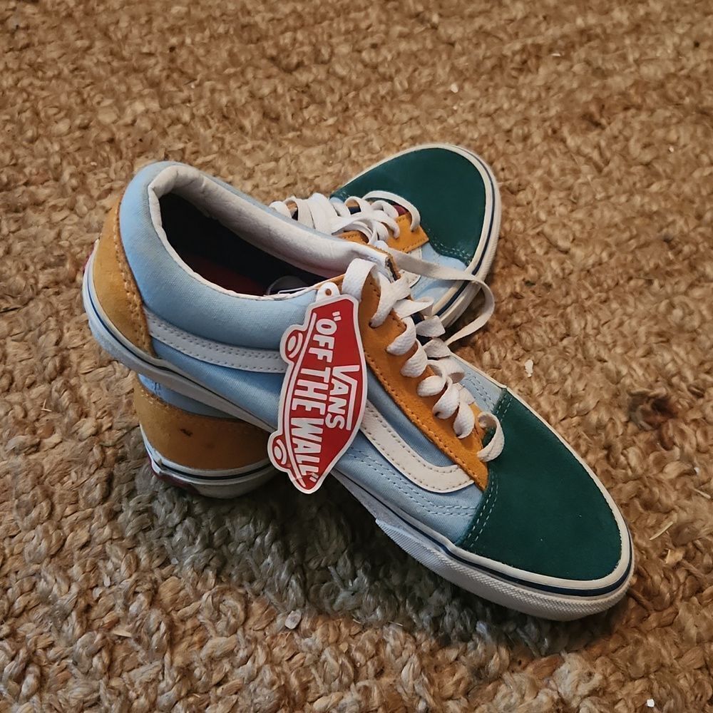 Vans Color Block Skateboard Shoes M7.5 W9